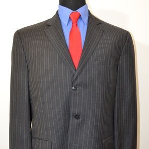 Luigi Bianchi 42R Sport Coat Blazer Suit Jacket Da